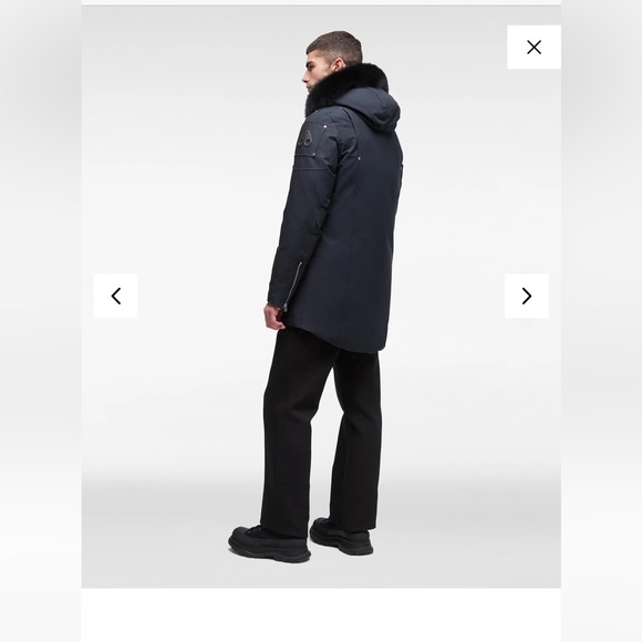 Moose knuckles Blue Stirling Parka - Picture 2 of 3